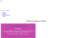 Desktop Screenshot of entrepuntasycastanuelas.com